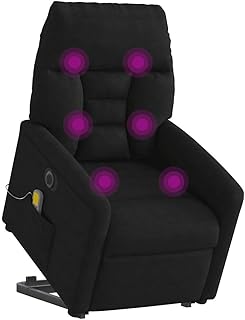 sillón masaje tela negro