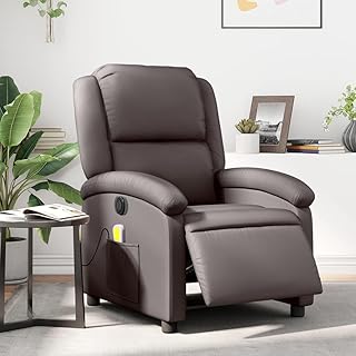 sillón masaje eléctrico cuero