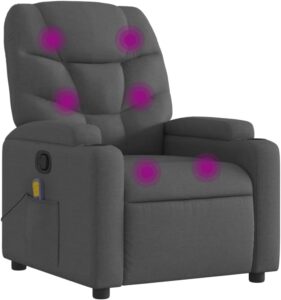 vidaxl sillón de masaje reclinable