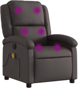 vidaxl sillón masaje reclinable