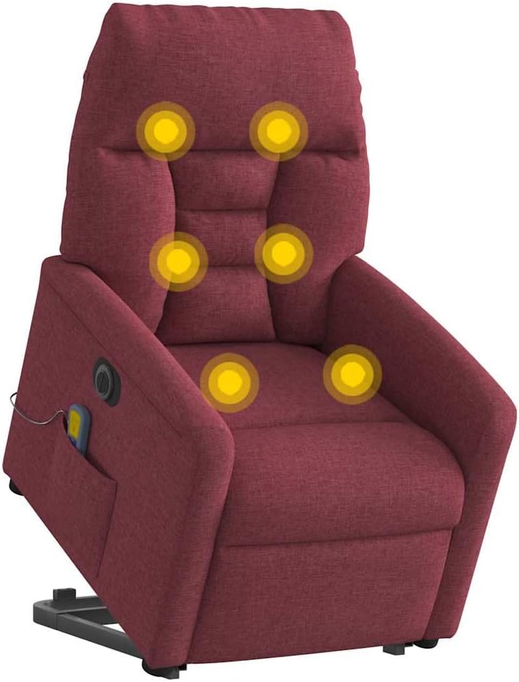 sillón masaje tinto