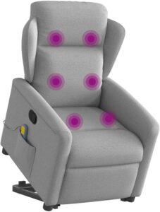 sillón masaje vidaxl
