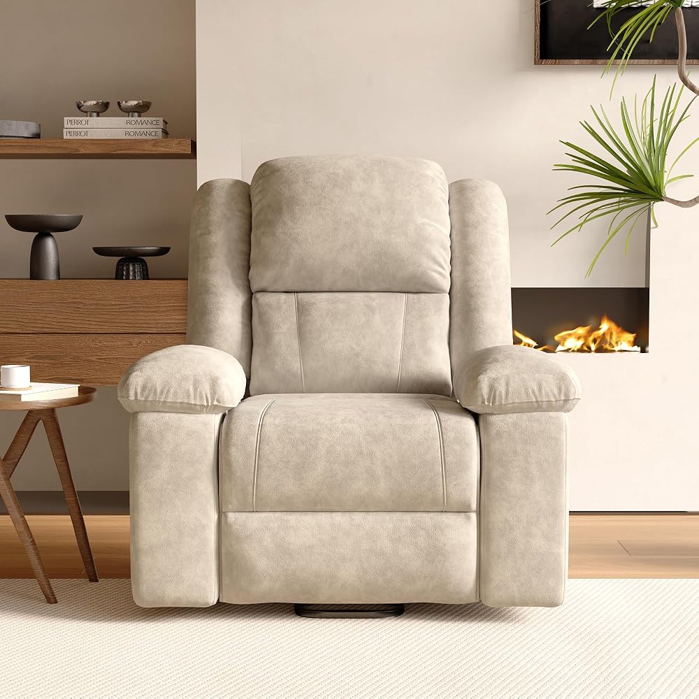 Sillon Relax reclinable electrico, Sillon Masaje Relax, Massage Chair, con 8 Zonas de Masaje potentes y 2 Puntos de Calor, Silla eléctrica con Bolsillos Laterales (marrón)